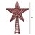 ENFEITE NATAL PONTEIRA ESTRELA VERMELHO 38X25X7CM FLORARTE - Imagem 2