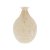 VASO EM VIDRO BEGE MART 23CM - Imagem 1