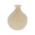 VASO EM VIDRO BEGE MART 16,5CM - Imagem 1