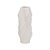 VASO EM CERAMICA OFF WHITE ONJDULADO MART 30cm - Imagem 1