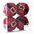 CONJ 4PCS BOLA NATALINA ROUPA NOEL GLITTER - 10CM - Imagem 2