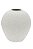 VASO EM CERAMICA RUSTICO OFF WHITE MART 26CM - Imagem 1