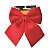 ENFEITE NATALINO LACO VERMELHO AVELUDADO 1PC 20X24CM - P - Imagem 1