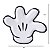 PRATO LUVA MICKEY NATALINO MELAMINA 23,5cm C/1 UN DISNEY - Imagem 2