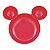 BOWL FORMATO MICKEY C/ORELHAS NATALINO MELAMINA 30cm DISNEY - Imagem 1