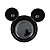 BOWL FORMATO MICKEY C/ORELHAS NATALINO 30cm MELAMINA DISNEY - Imagem 1