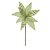 FLOR NATALINA BICO PAPAGAIO GLITTER VERDE 30cm - Imagem 1
