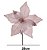 FLOR BICO DE PAPAGAIO ROSA CLARO NATALINO 28CM FLORARTE - Imagem 2