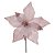FLOR BICO DE PAPAGAIO ROSA CLARO NATALINO 28CM FLORARTE - Imagem 1