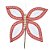 BORBOLETA AVELUDADO BRANCO 25CM FLORARTE - Imagem 1