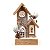 CASA NATALINA NEVADA DECORATIVA COM LED 26CM - Imagem 1