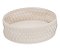 CENTRO DE MESA EM PU OFF WHITE MART 25CM - Imagem 1