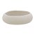 CENTRO DE MESA EM CERAMICA OFF WHITE MART 25cm - Imagem 1