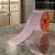 FITA ARAMADA CETIM COM COSTURA ROSA E CHAMPAGNE 6,3CMX9,14M - Imagem 2