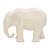 ESCULTURA ELEFANTE EM POLIRRESINA OFF WHITE MART - Imagem 1