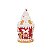 CASINHA DE DOCES GINGERBREAD COM LED EM RESINA 19CM - Imagem 1
