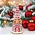 ESCULTURA MINI ARVORE CONE GINGERBREAD EM RESINA 36CM - Imagem 2