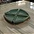 PETISQUEIRA EM MADEIRA E CERAMICA VERDE COM 4 BOWLS VERDE - Imagem 2