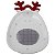 PETISQUEIRA RENA NATALINA DECORATIVA EM CERAMICA - 20CM - Imagem 1