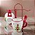 KIT 2 XICARAS NATALINAS EM CERAMICA COM SUPORTE  - 9CM - Imagem 2