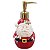 SABONETEIRA PAPAI NOEL EM CERAMICA NATALINA VERMELHA - 18CM - Imagem 1