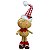 BONECO GINGER DECORATIVO COM CHAPEU EM PE - 40CM - Imagem 1