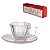 JOGO 6 XICARAS CAFE GRAFFIATO BORDA DOURADA 90ML HAUSKRAFT - Imagem 3
