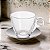 JOGO 4 XICARAS DE CHA TIFFANY 170ML INCOLOR E INOX HAUSKRAFT - Imagem 4