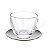 JOGO DE 4 XICARAS DE CAFE TIFFANY PIRES INOX 85ML HAUSKRAFT - Imagem 4