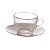JOGO DE 4 XICARAS DE CAFE TIFFANY PIRES INOX 85ML HAUSKRAFT - Imagem 7