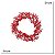 GUIRLANDA NATALINA DECORATIVA COM BERRIES VERMELHO 54CM - Imagem 2
