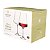 JOGO DE 6 TAÇAS DE CRISTAL DE VINHO CORVUS 750ML BOHEMIA - Imagem 5
