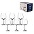 JOGO DE 6 TAÇAS DE VINHO TINTO GASTRO 650ML BOHEMIA - Imagem 5