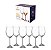 JOGO DE 6 TAÇAS DE CRISTAL TINTO GASTRO 450ML BOHEMIA - Imagem 3