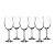 JOGO DE 6 TAÇAS DE CRISTAL TINTO GASTRO 450ML BOHEMIA - Imagem 1