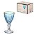 JOGO 6 TAÇAS LICOR DOMINIC AZUL BORDA DOURADA 55ML HAUSKRAFT - Imagem 3