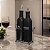 GALHETEIRO DE VIDRO 300ML 2 PEÇAS MANHATTAN PRETO HAUSKRAFT - Imagem 2