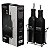 GALHETEIRO DE VIDRO 300ML 2 PEÇAS MANHATTAN PRETO HAUSKRAFT - Imagem 3