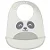 BABADOR EM SILICONE COM PEGA-MIGALHAS GUMY OFF WHITE BUBA - Imagem 2