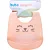 BABADOR EM SILICONE COM PEGA-MIGALHAS GUMY PESSEGO BUBA - Imagem 1