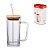 CANECA COM TAMPA E CANUDO ACCIO 290 ML HAUSKRAFT - Imagem 3