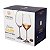 JOGO 6 TAÇAS EM CRISTAL VINHO BRANCO GASTRO 350ML BOHEMIA - Imagem 4
