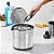 STEEL BALDE DE GELO COM PINCA INOX 3,78L OXO - Imagem 4