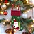 MEIA BOTA NATALINA DECORATIVA  NOEL VERDE E VERMELHO 42CM - Imagem 2