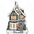 CASA NATALINA MUSICAL COM BONECA E LUZ  DE LED 28CM - Imagem 1