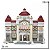 CASA NATALINA MUSICAL COM BONECOS E LUZ DE LED 26CM - Imagem 3