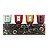 KIT 4 MINI VELAS COPO VIDRO VOTIVE 25H BEST SELLERS JAPONICA - Imagem 1