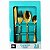 FAQUEIRO 24 PCS ACO INOX SICILIA DOURADO GOLD MEK - Imagem 2