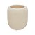 COPO PORTA ESCOVA DE DENTES EM CIMENTO OFF WHITE MART 9CM - Imagem 1