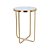 MESA EM METAL COM ESPELHO DOURADO MART 61CM - Imagem 1